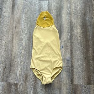 Yellow Elevé Leotard Medium M